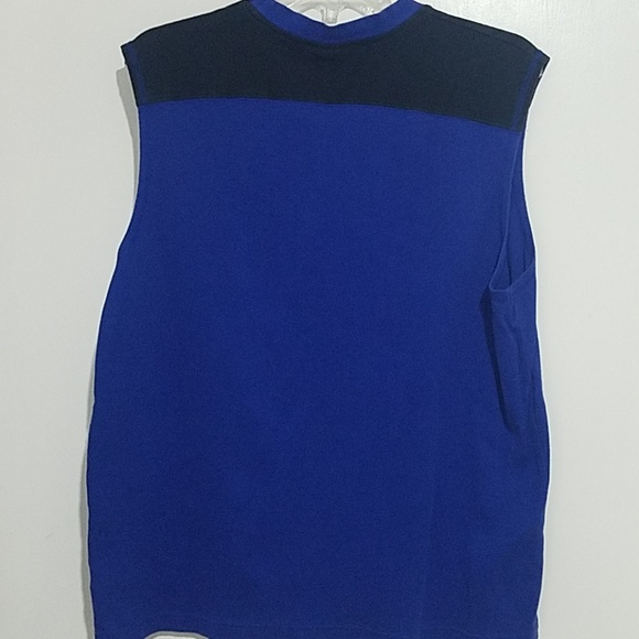 KC Royals Tank Top Tee Blue and Black - Picture 4 of 4